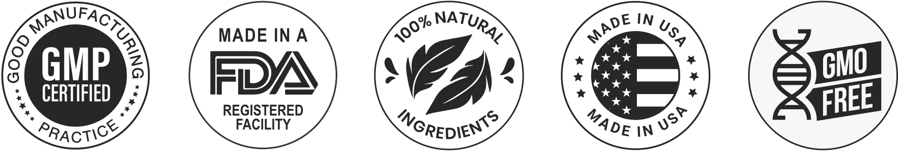 Glyvera Blood Sugar Formula certifications