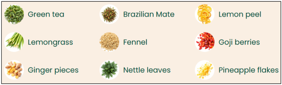 Serenatox Detox Tea Ingredients