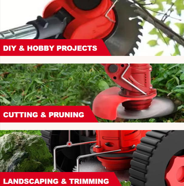 Wood Ranger Weed & Lawn Trimmer Benefits
